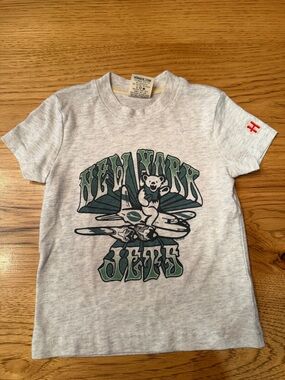 Youth NFL x Grateful Dead x Jets Homage t-shirt. 2T